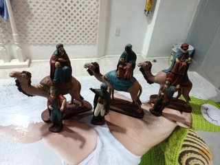 Belén Serrano Reyes Magos Camellos