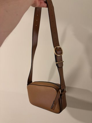 Bolso bandolera H&M marrón