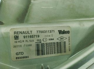 20688745 faro izquierdo 7700311371, renault trafic