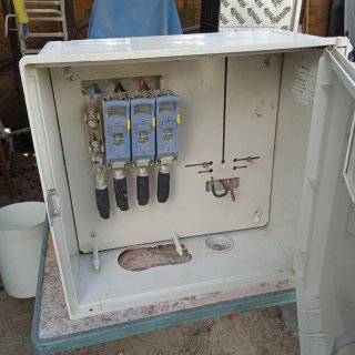 Armario Eléctrico Blanco