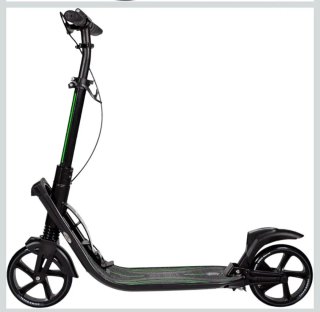 Patinete Big Wheel Kick Scooter Negro