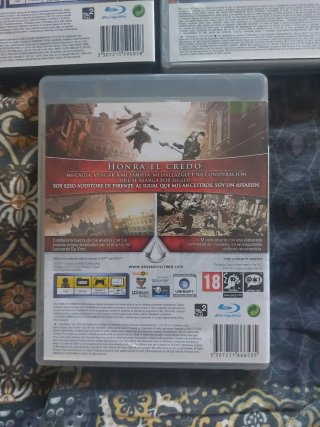 Lote 3 juegos Assassin's Creed PS3
