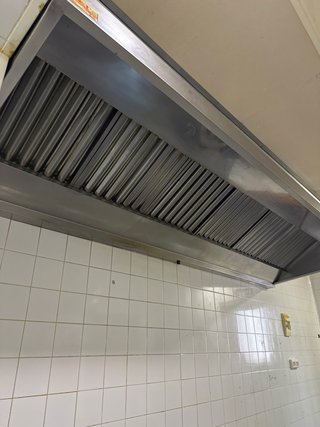 Campana extractora industrial acero inox