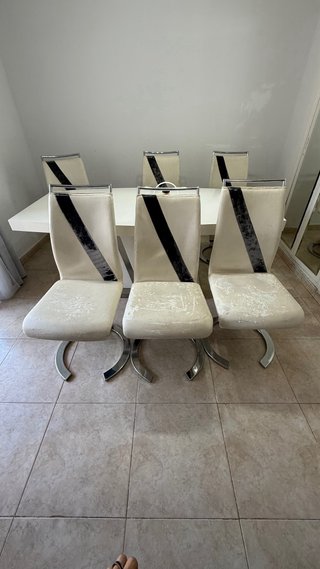 Sillas de comedor para tapizar (Set de 6)