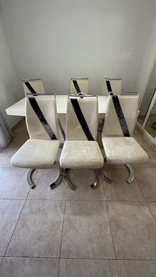 Sillas de comedor para tapizar (Set de 6)