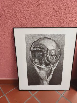Tríptico Láminas M.C. Escher