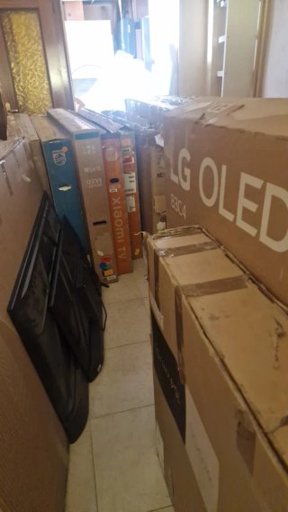 Lote teles de 32 a 75 pulgadas nuevas en su caja