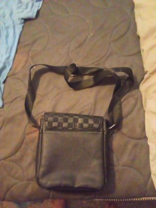 Bolso Louis Vuitton Negro Cuadros