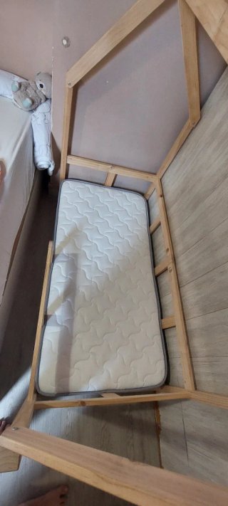 Estructura cama infantil madera 70x140cm