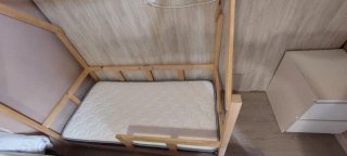 Estructura cama infantil madera 70x140cm