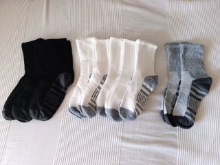 Calcetines deportivos varios colores
