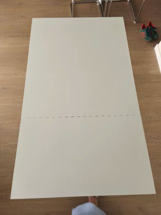 Mesa Vihals Ikea Blanca 84/120x74