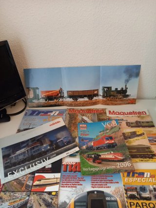 Revistas de trenes Maquetren y Tren
