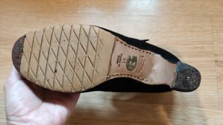 Zapatos Sevillana Negros Ante Roberto Garrudo