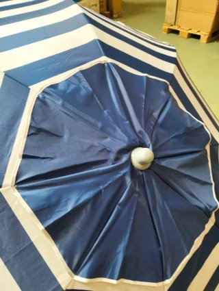 Sombrilla playa Ø220 UV50 antiviento inclinable