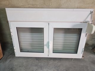 Ventana aluminio blanca Climalit