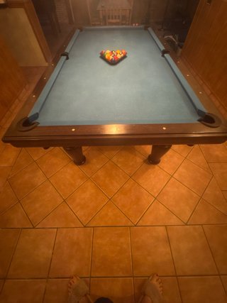 Mesa de billar americana grande