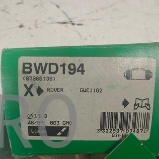 BOMBIN FRENO ROVER MINI NUEVO BWD194
