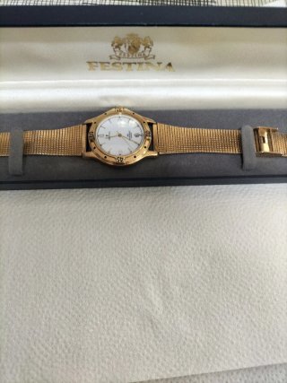 Reloj Festina Dorado Hombre