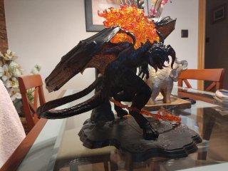 Figura Balrog El señor de los anillos. Asmus