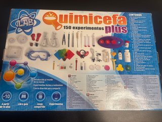 Quimicefa 150 Experimentos Plus Juego
