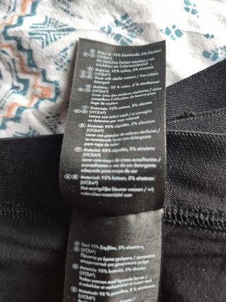 Pack 3 slips  Esmara Talla M Negras