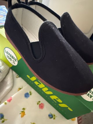 Zapatillas JAVER niño/a unisex negras