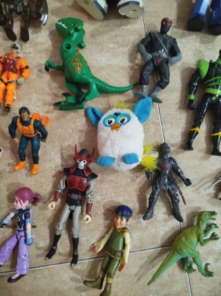 Lote Juguetes Vintage Figuras Acción