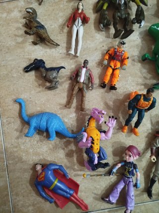 Lote Juguetes Vintage Figuras Acción
