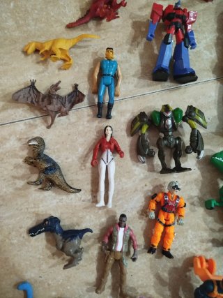Lote Juguetes Vintage Figuras Acción
