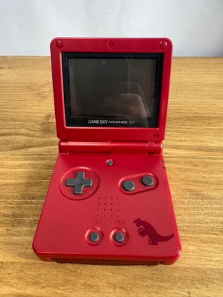 Game Boy Advance SP Rosso Groudon