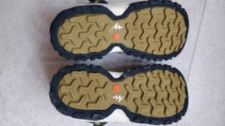 Sandalias velcro caqui MH900 Quechua Talla 34-35