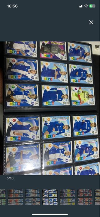 Lote coleccionismo: cromos, álbumes y más