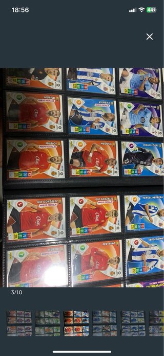 Lote coleccionismo: cromos, álbumes y más
