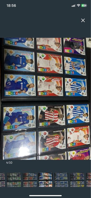 Lote coleccionismo: cromos, álbumes y más