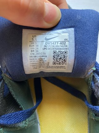 Nike SB Dunk Zapatillas Azul/Verde