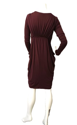 Twin Set Abito Jersey Porpora M