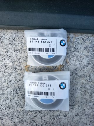 2 Insignias BMW Capó y Maletero.