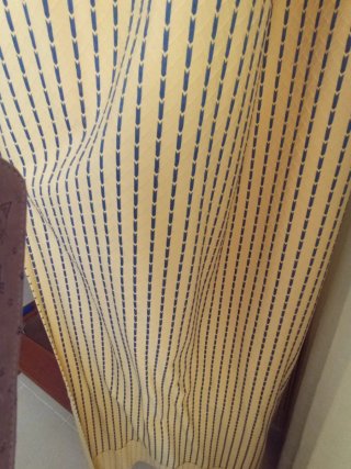 2 Cortinas Beige/Amarillas