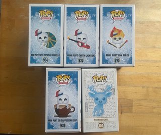 Lote 5 Figuras Funko Pop Ghostbusters y Harry Pott