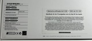 MacBook Air M1 (2020) 512 GB SSD – 8 GB RAM