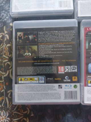 Lote 4 juegos PS3: Skyrim, Deus Ex, L.A. Noire, He