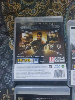 Lote 4 juegos PS3: Skyrim, Deus Ex, L.A. Noire, He