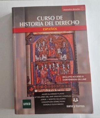 Libro de Historia del derecho.