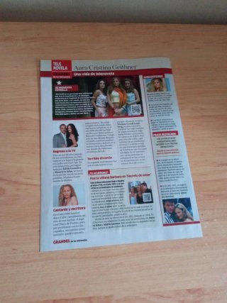 GRANDES DE LAS TELENOVELAS AURA CRISTINA GEITHNER