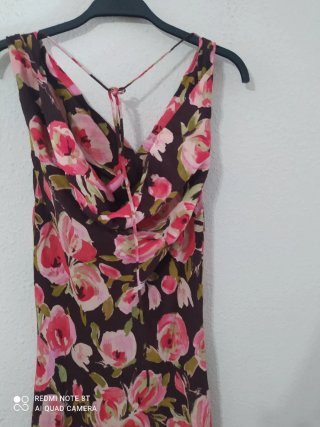 Vestido Largo Floral Mango