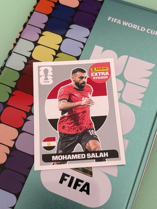Cromo Extra Mohamed Salah Panini FIFA