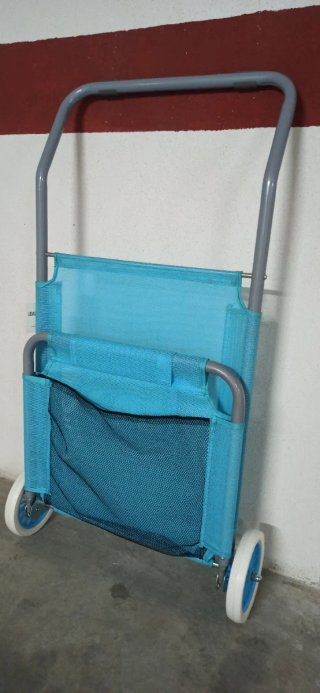 Hamaca de playa con ruedas