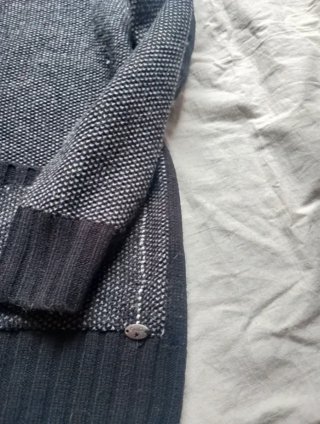 Cardigan uomo Gaudi grigio/nero taglia L