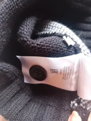 Cardigan uomo Gaudi grigio/nero taglia L